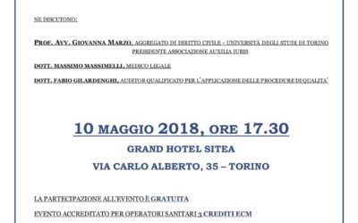 Formazione a Torino – Legge Gelli, cosa cambia per le Strutture Sanitarie?