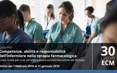 FaD – Competenze, Abilità e Responsabilità dell’infermiere nella Terapia Farmacologica: Linee Guida per una Corretta e Sicura Somministrazione dei Farmaci